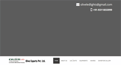 Desktop Screenshot of oliveledlights.com